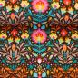 Preview: Dekodruck Retroblumen Secrets of Summer von Swafing by Claire´s Creative Forest